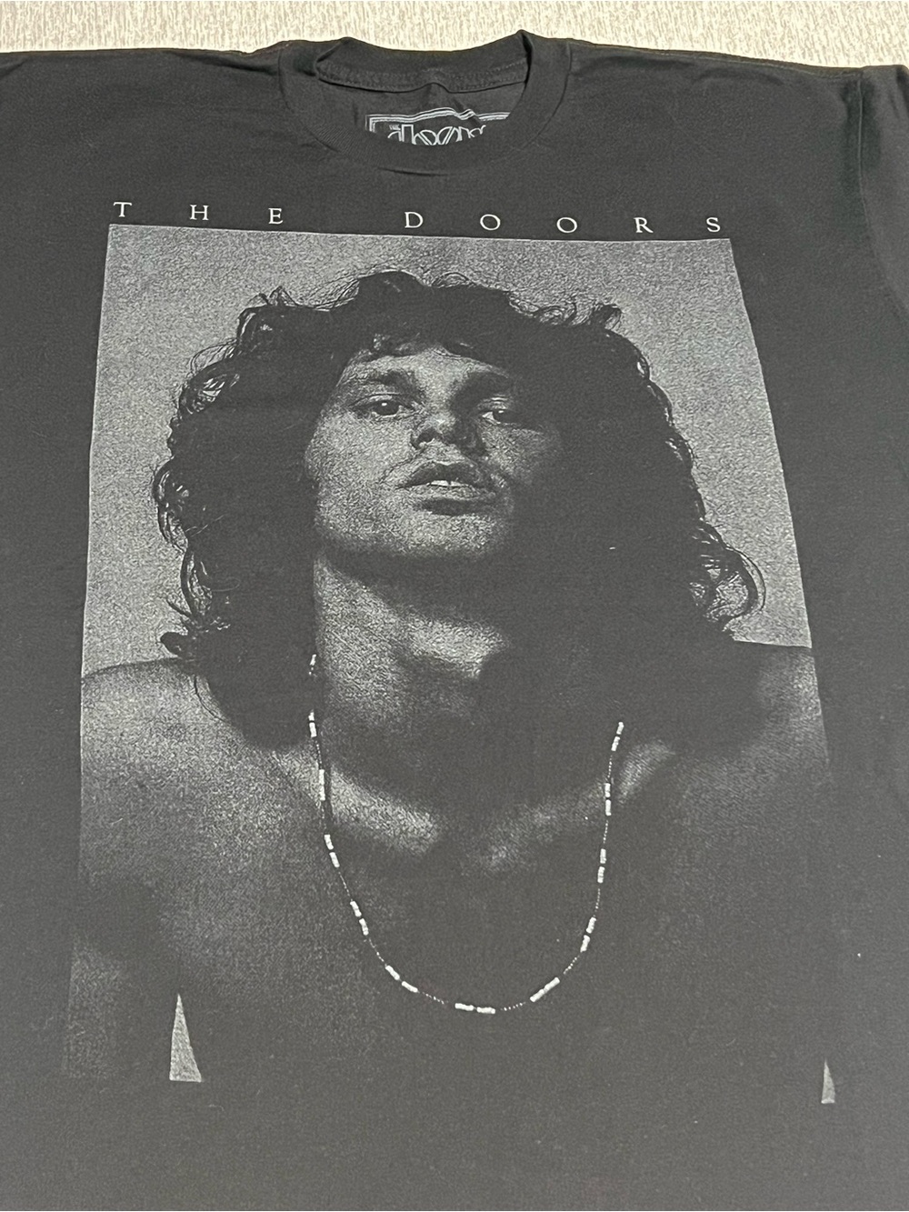 The Doors Jim Morrison Black Graphic Tee - Men’s Short Sleeve Shirt - Picture 4 of 7
